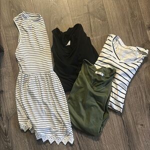 Maternity Tee Shirt & Tank Bundle